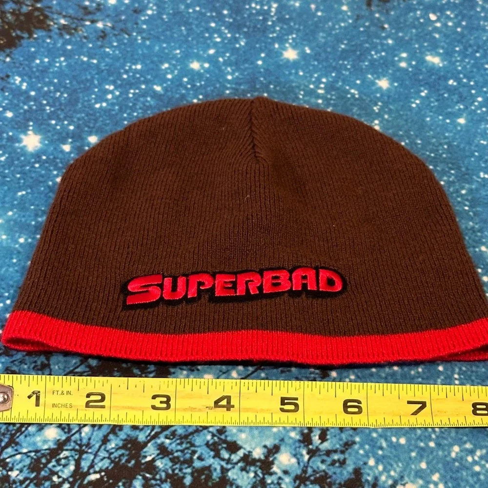 Vintage 2007 Superbad Movie Promo Beanie Hat youth size or adult small